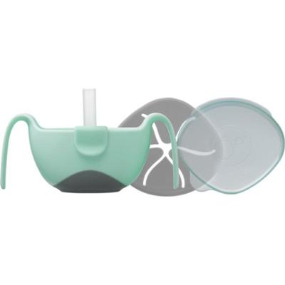 b.box 3 in 1 Bowl & Straw miska ze słomką Pisctachio 250 ml