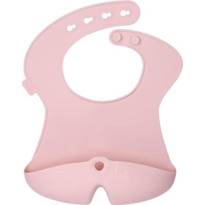 b.box Silicone Bib śliniak Blush 4m+ 1 szt.