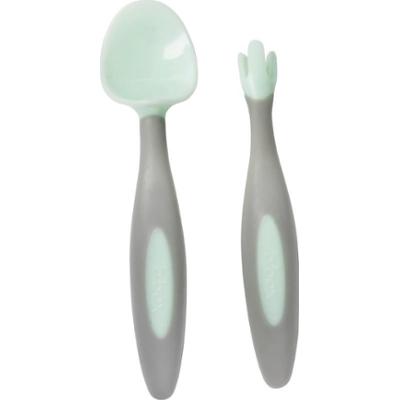 b.box Gelato Cutlery sztućce dla dzieci Pistachio 9m+ 2 szt.
