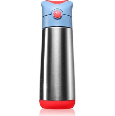 B.Box Insulated Drink Bottle termos ze słomką Blue Blaze 500 ml