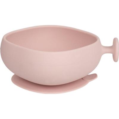 B.Box Silicone Bowl miska silikonowa z wieczkiem Pink 300 ml