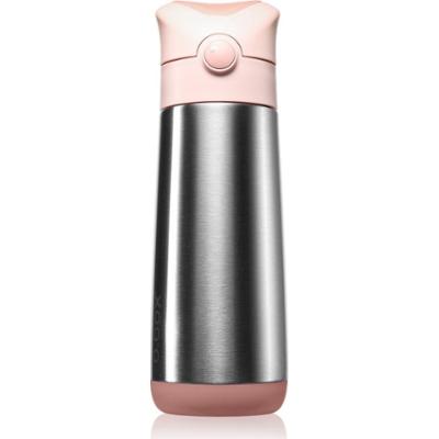 B.Box Insulated Drink Bottle termos ze słomką Blush Crush 500 ml