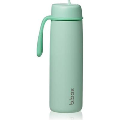 B.Box Stainless Steel Thermos Bottle butelka termiczna ze słomką Spearmint 690 ml