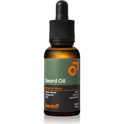 Beviro Bergamia Wood olejek do brody o zapachu drzewa 30 ml