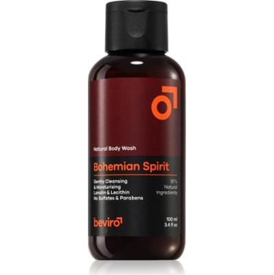 Beviro Bohemian Spirit Natural Body Wash naturalny żel pod prysznic dla mężczyzn 100 ml