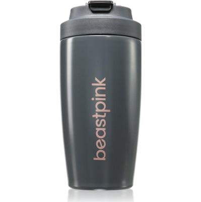 BeastPink Thermo Mug kubek termiczny ze słomką kolor Grey 500 ml