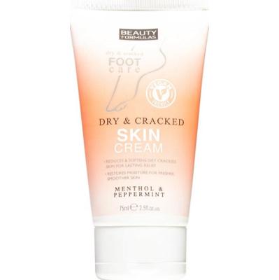 Beauty Formulas Menthol & Peppermint krem do nóg do skóry suchej i popękanej 75 ml