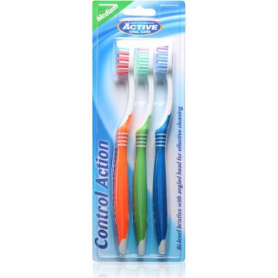 Beauty Formulas Control Action szczoteczki do zębów 3 szt.