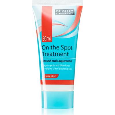 Beauty Formulas Clear Skin On The Spot żel oczyszczający głęboko oczyszczające 30 ml
