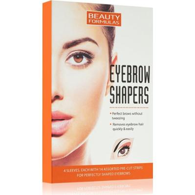 Beauty Formulas Eyebrow Shapers paski do depilacji do brwi 4 szt.