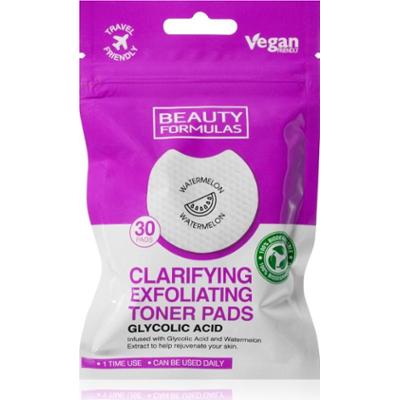Beauty Formulas Glycolic Acid waciki do demakijażu 30 szt.