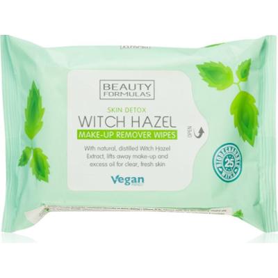 Beauty Formulas Witch Hazel chusteczki oczyszczające do demakijażu 25 szt.