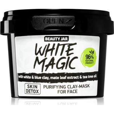 Beauty Jar White Magic oczyszczająca maseczka do twarzy o działaniu nawilżającym 120 ml