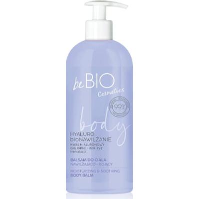 beBIO Hyaluro bioMoisture balsam intensywnie nawilżający do ciała do bardzo suchej skóry 350 ml