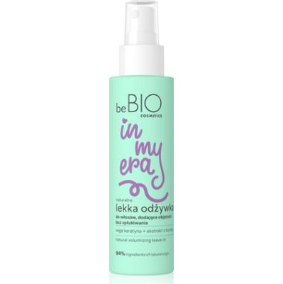 beBIO In My Era Natural Lightweight Volumizing odżywka w sprayu bez spłukiwania do zwiększenia objętości włosów 100 ml