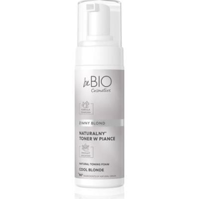 beBIO Natural Foam Toner Cool Blonde pianka tonująca do włosów 120 ml