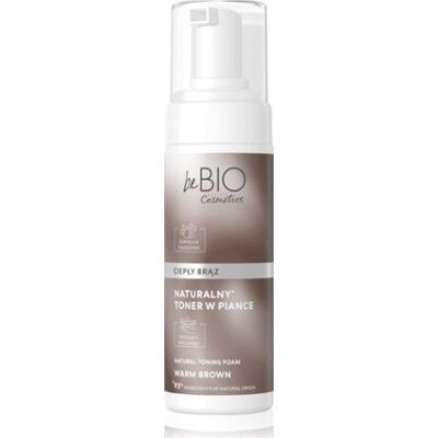 beBIO Natural Foam Toner Warm Brown pianka tonująca do włosów 120 ml