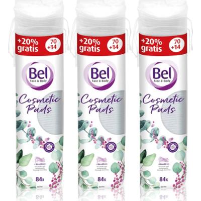 Bel Face & Body waciki do demakijażu wygodne opakowanie 3x84 szt.
