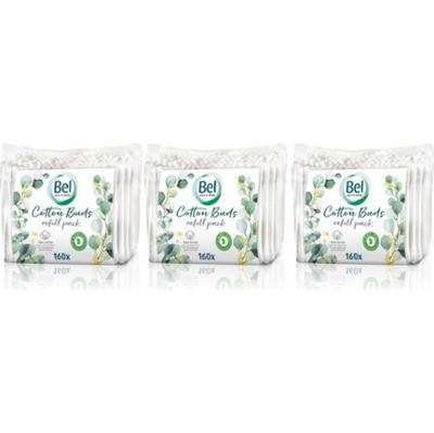 Bel Face & Body Cotton Buds patyczki higieniczne wygodne opakowanie 3x160 szt.