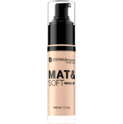 Bell HYPOallergenic Mat&Soft lekki podkład matujący odcień 05 Olive Beige 30 ml