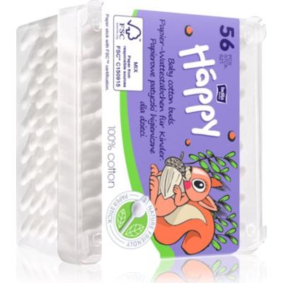 BELLA Baby Happy 100% cotton patyczki higieniczne dla dzieci 56 szt.