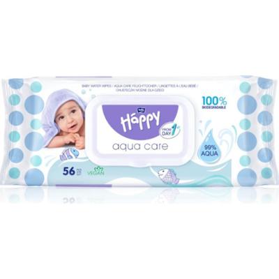 BELLA Baby Happy Aqua care nawilżane chusteczki oczyszczające dla dzieci 56 szt.