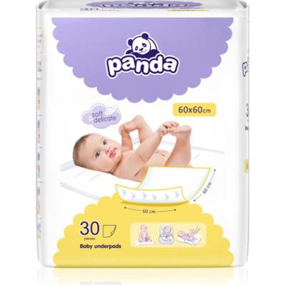 BELLA Baby Happy Panda jednorazowe maty do przewijania 60x60 cm 30 szt.