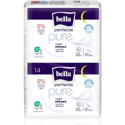 BELLA Perfecta Pure Night ultracienkie podpaski 14 szt.