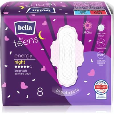 BELLA For Teens Energy Night podpaski na noc 8 szt.