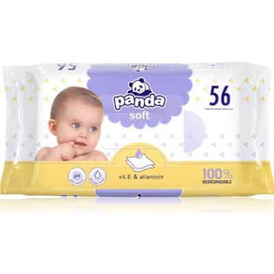 BELLA Baby Happy Panda nawilżane chusteczki oczyszczające dla dzieci 56 szt.