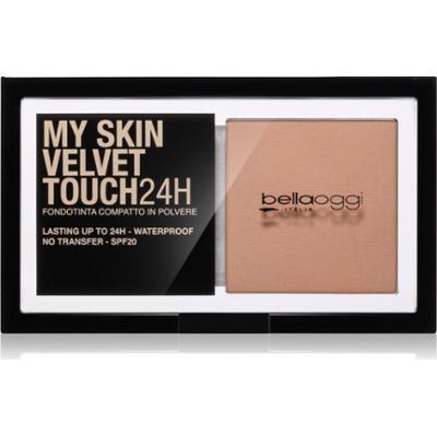 bellaoggi My Skin Velvet Touch 24H kompaktowy podkład pudrowy SPF 20 odcień 15C Natural Beige 9 g