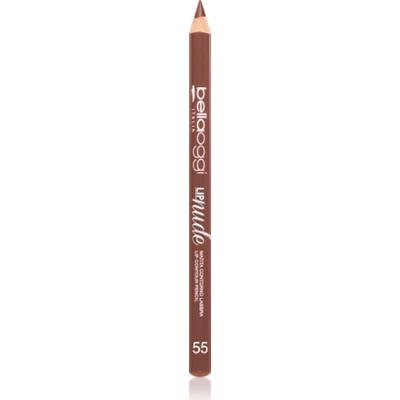 bellaoggi Lip Nude matowa kredka do ust odcień 55 Milk & Coffee 1.1 g
