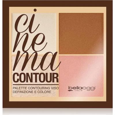 bellaoggi Cinema Contour konturująca paleta rozświetlająca 12.5 g