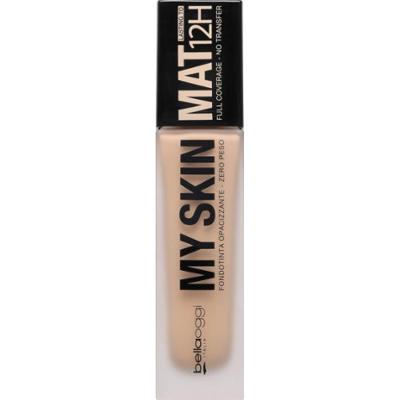 bellaoggi My Skin Mat 12H długotrwały podkład matujący odcień Neutral Beige 30 ml