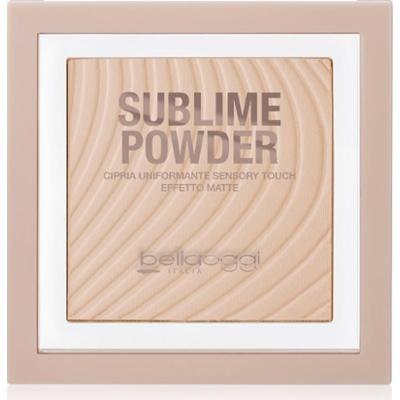 bellaoggi Sublime Powder puder w kompakcie z matowym wykończeniem odcień Golden Sand 9 g