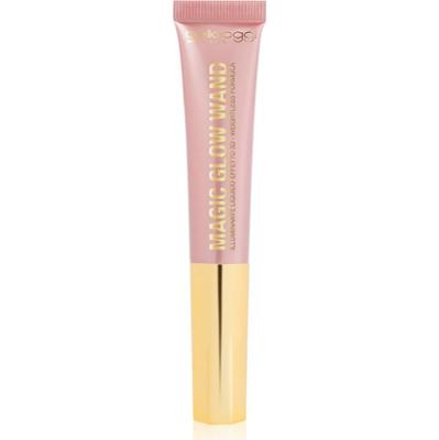 bellaoggi Magic Glow Wand rozjaśniacz kremowy na twarz i szyję odcień Enchanting pink 11 ml