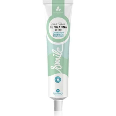 BEN&ANNA Toothpaste White naturalna pasta do zębów z fluorem 75 ml