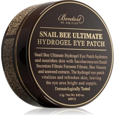 Benton Snail Bee hydrożelowa maska wokół oczu przeciw obrzękom i cieniom 60 szt.