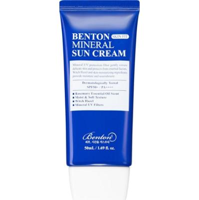 Benton Skin Fit Mineral mineralny fluid do opalania twarzy SPF 50+ 50 ml
