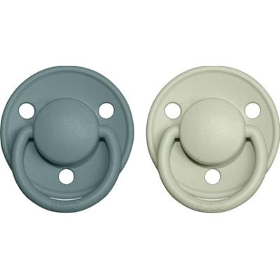 BIBS De Lux Natural Rubber Size 2: 6+ months smoczek 2 szt.