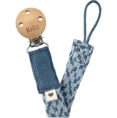 BIBS Paci Braid zawieszka do smoczka Petrol / Baby Blue 1 szt.