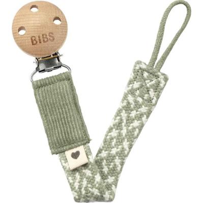 BIBS Paci Braid zawieszka do smoczka Sage / Ivory 1 szt.