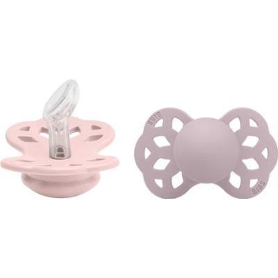 BIBS Infinity Size 1: 0+ months smoczek Blossom / Dusky Lilac 2 szt.