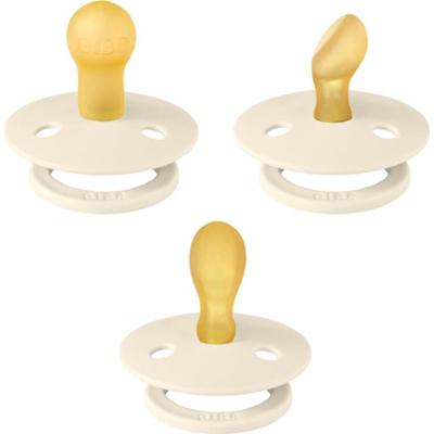 BIBS Try-It Size 1: 0+ months zestaw dla dzieci od urodzenia Ivory 3 szt.