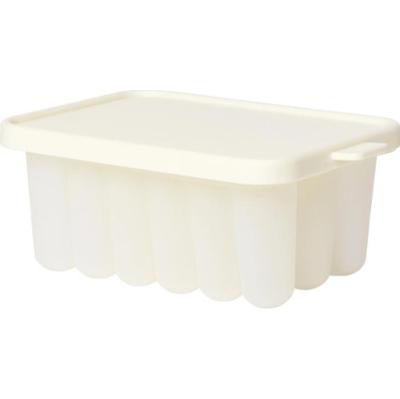 BIBS Baby Food Freezer Tray mrozoodporna forma silikonowa Ivory 12 x 8,5 x 5,3 cm 150 ml
