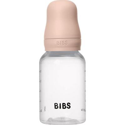 BIBS Anti-Colic Baby Bottle Latex butelka antykolkowa z kauczukowym smoczkiem Blush 150 ml