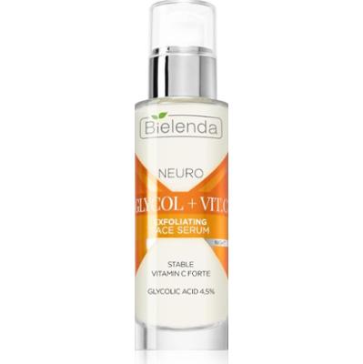 Bielenda Neuro Glicol + Vit. C serum odmładzające na noc z efektem peelingu 30 ml