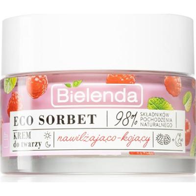 Bielenda Eco Sorbet Raspberry kojący krem nawilżający do twarzy 50 ml