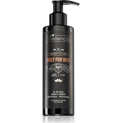 Bielenda Only For Men Barber Edition żel do mycia do twarzy i zarostu 190 g