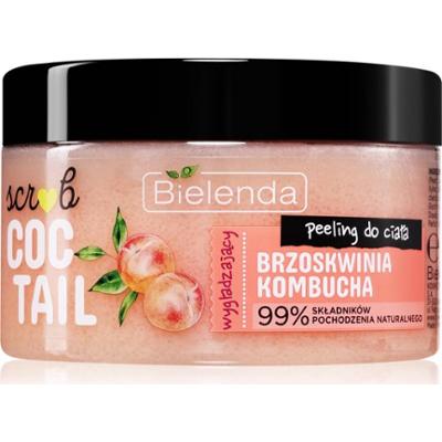 Bielenda Coctail Scrub Peach + Kombucha peeling do ciała o działaniu nawilżającym 350 g